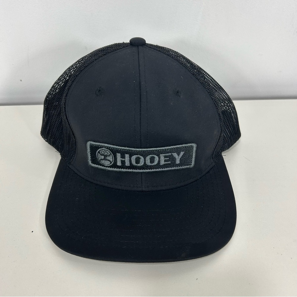 Hooey Black Mesh Adjustable Baseball Cap